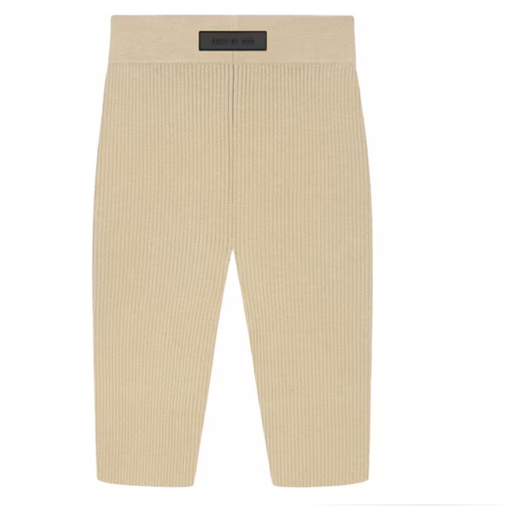 Fear of God Essentials Biker Short (Gold Heather)